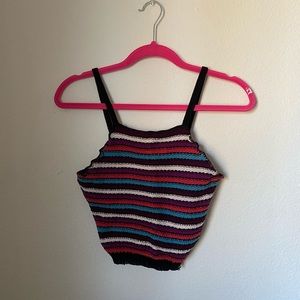F21 Crochet Crop Top